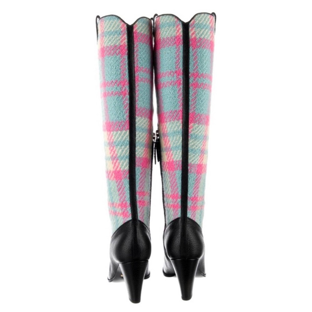Gucci tweed tall boots. 37 - Picture 3 of 16